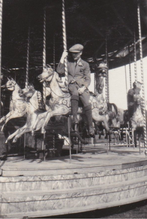 thehystericalsociety:Carousel - c. 1920s - (Via)