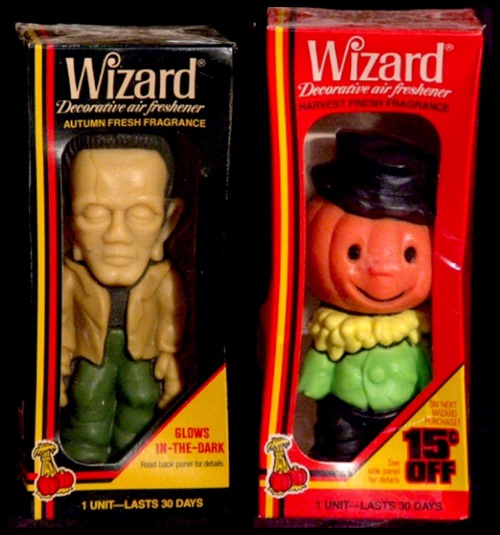 zgmfd:Vintage Wizard Halloween Air Fresheners