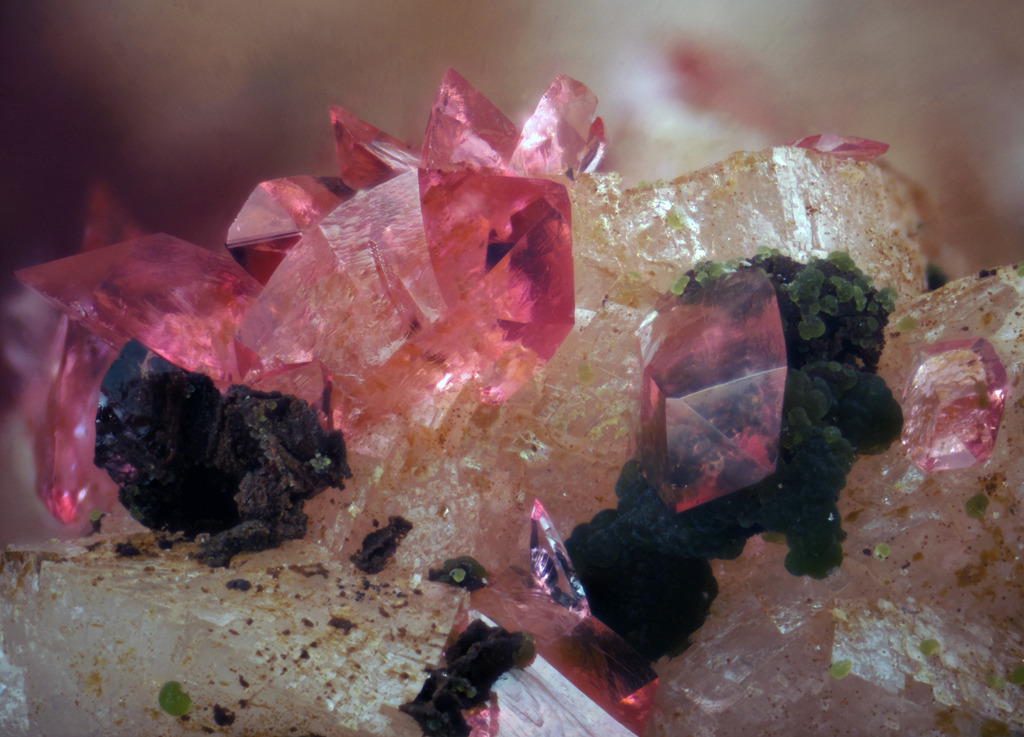 underthescopemineral:  RoseliteLocality:Aghbar Mine (Arhbar Mine), Aghbar, Bou Azer