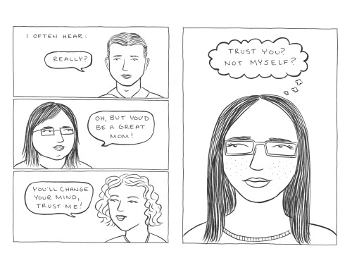 katemcdonough:  Kids are awesome! In moderation.  I’m so excited to have finally finished this comic. I’ve been working on this idea for a while, and expanded it from a shorter comic. Here is the original, and a longer description of why I don’t