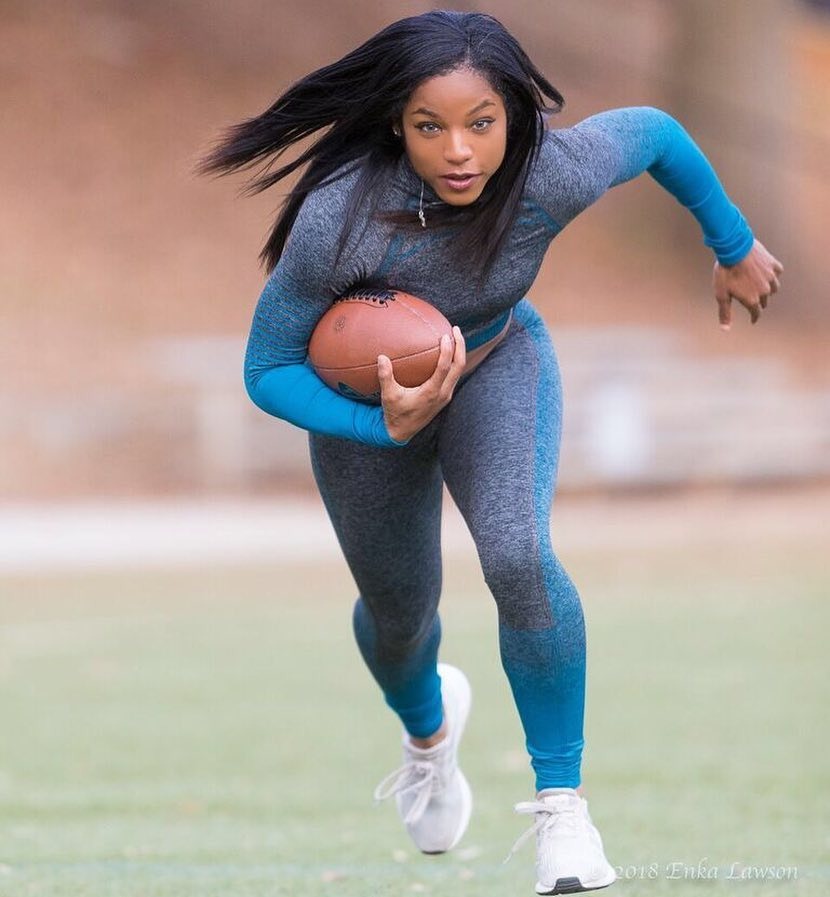 fithoneys:  @trackbaby001 Who said females can’t ball too? .I’m so excited to