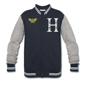 logoside:  Sudaderas de la universidad de Hyrule. Una chulada que cojea con la pega