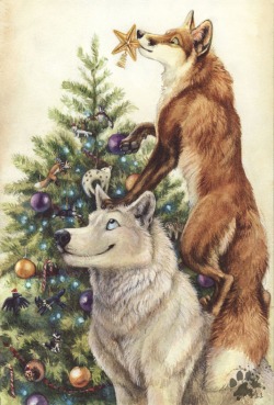 clean-furry-fuzzbutts:Merry Christmas Eve