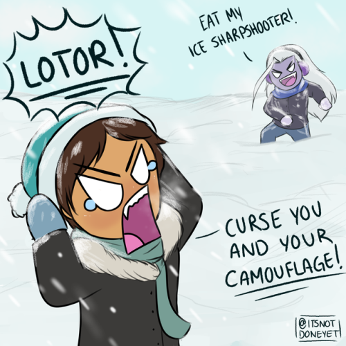 itsnotdoneyet: Words of Wisdom: Never Teach Lotor Earth Games. He will become super competitive(Insp