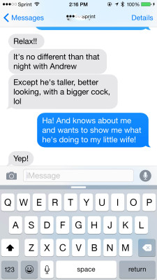 allthingshotwife:  Text between my wife and