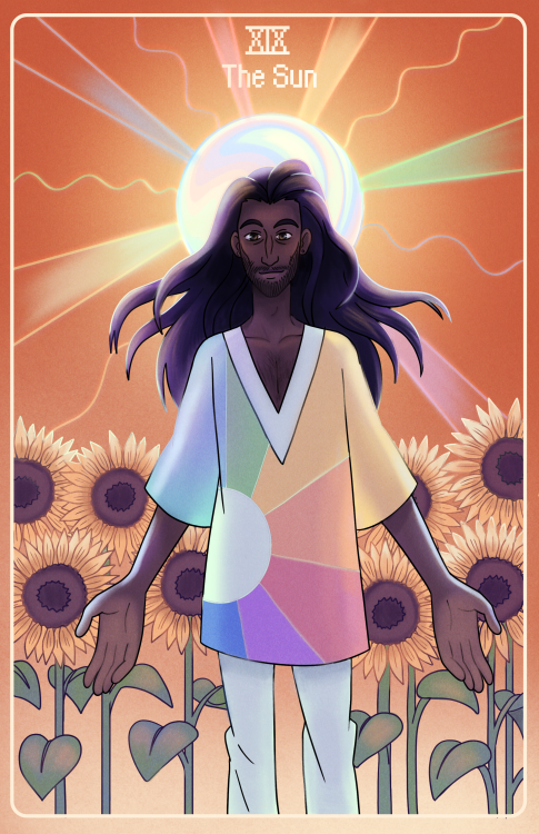 More illustrations for the NEOKOSMOS Tarot Zine. Layout by Shelby Cragg, Lines by Danny Cragg, Color