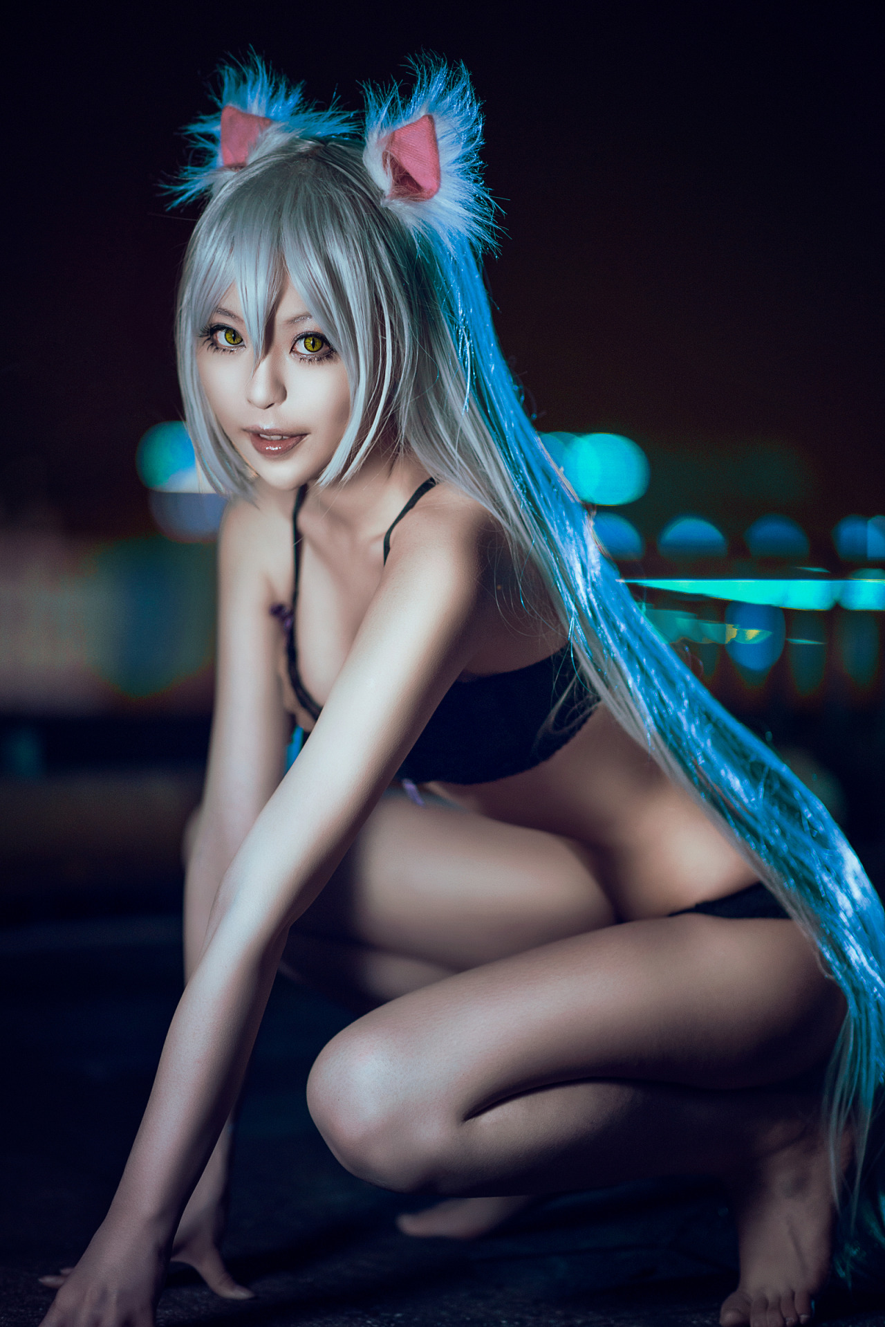 scandalousgaijin:  black hanekawa