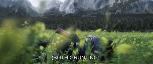 can’t believe the entire episode was just sam and bucky frolicking in a field for 40 minutes&hellip;