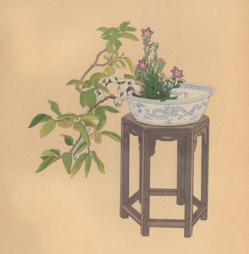 From Selected Flower Arrangements of the Ohara School, arranged by Koun Ohara, explained by K. Nakah