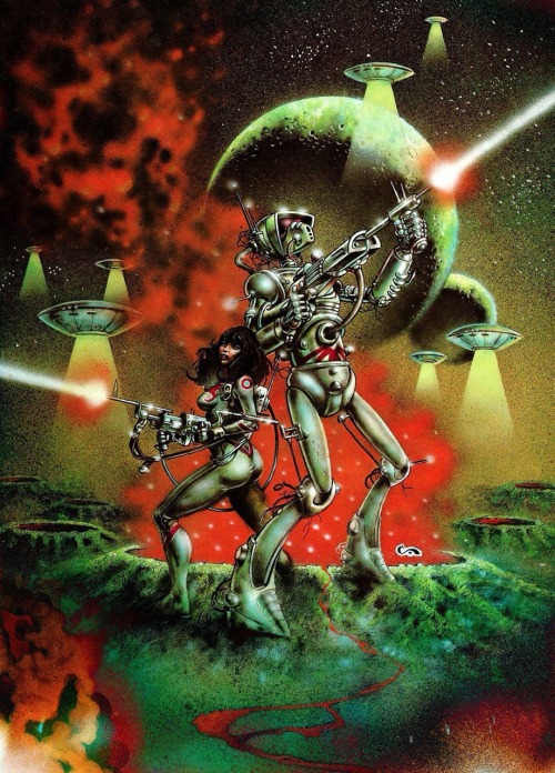 atomic-chronoscaph: art by Clyde Caldwell (1978)