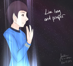 Live long and prosper (30 min chal Nimoy