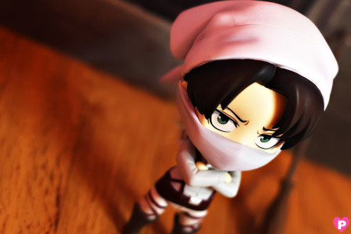goodsmilecompanyus:  Nendoroid Levi Cleaing version! This year’s Anime Expo exclusive figure! Make sure you come early to AX, get a badge here! http://www.anime-expo.org/registration/ -Mamitan <3  