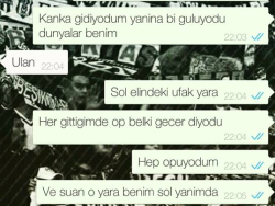 smokesmokehappy:  Kuzenim Ömer . İki sene önce bir kızla cıkmaya başladı . Kızı önceden seviyordu ama söyleyemiyordu . En sonunda gitti açıldı kıza . Kızda onu seviyormus meğer . Cıkmaya başladılar işte . Hegrün beraberlerdi . Tek