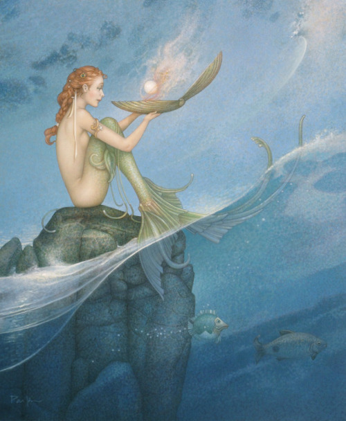 everydayamermaid:  by Michael Parkes  So beautiful