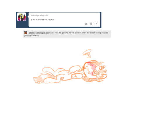 ask-bumble-buzz:  “B-bzz… bzzzz”  X3 Oh dear…. >w<