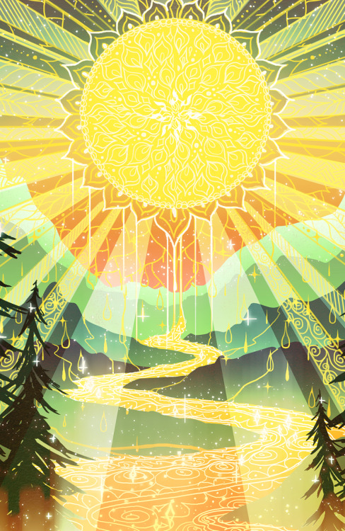 uselessmachine: and the two side by side….. love some good sun and moon imagery print shop he