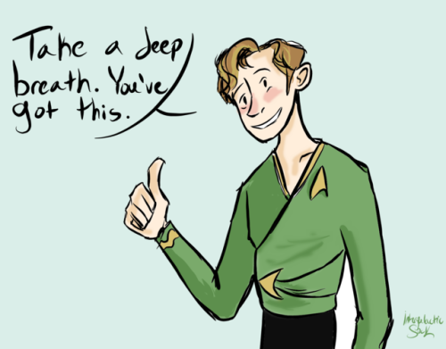 spockslash:For everyone having a rough time today:Jim believes in you. @intergalacticsock believes i