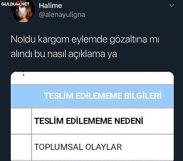 geçerli neden Halime...