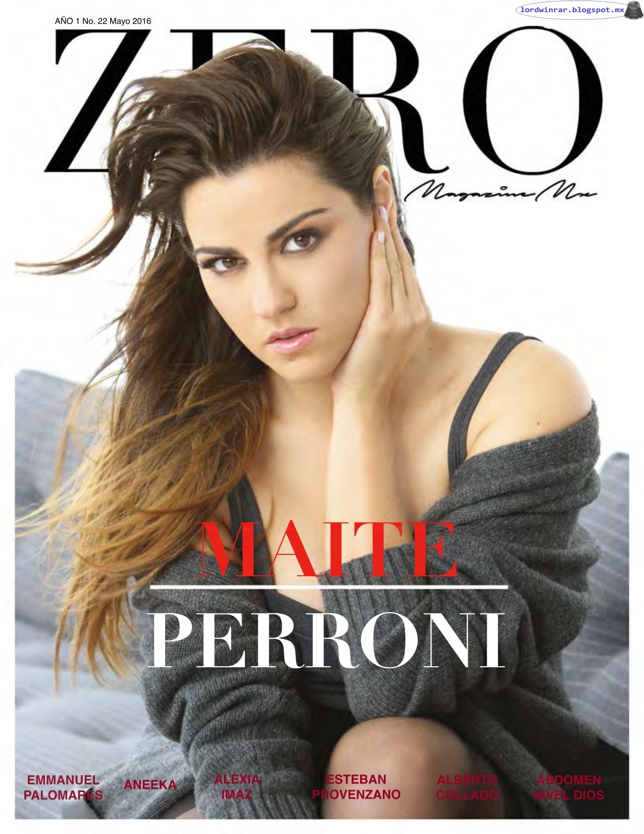   Maite Perroni - Zero Magazine Mx 2016 Mayo (23 Fotos HQ)Maite Perroni en la revista