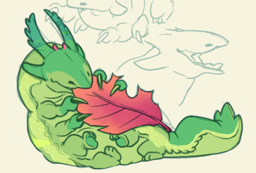 malkshake: This fatso has some friends now. Decided to name them The Good Chuwab Butterdrakes (from Great Nawab Butterfly). Or Chuwabs for short… or Butterdrakes… or Chubs.   