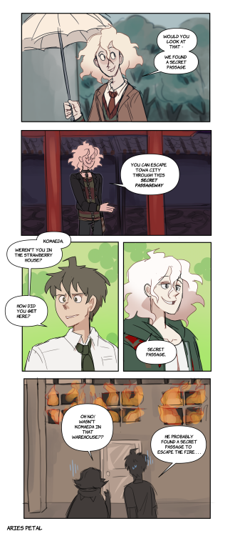 ariespetal: Secret passageways throughout the years with Nagito