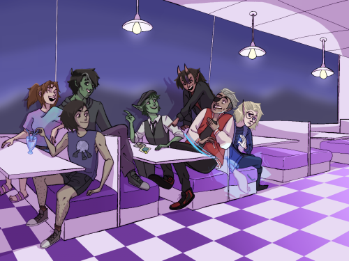 Getting Used To Clip Studio Paint So I Wanted To Redraw The First Fanart I Ever Made For D20