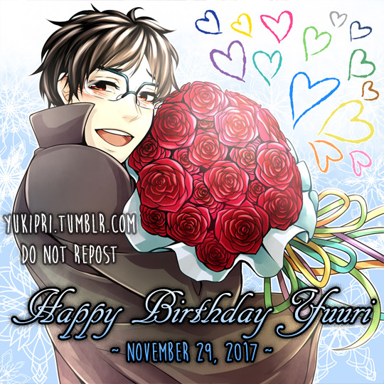 yukipri:  HAPPY BIRTHDAY KATSUKI YUURI!!!~ November 29, 2017 ~YOI Future!Verse ABO