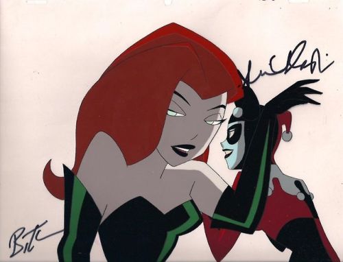 The New Batman Adventures: Holiday Knights ep.Original production cels, mostly signed by Bruce Timm