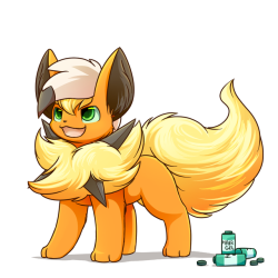 fridayflareon:shes orange already x3