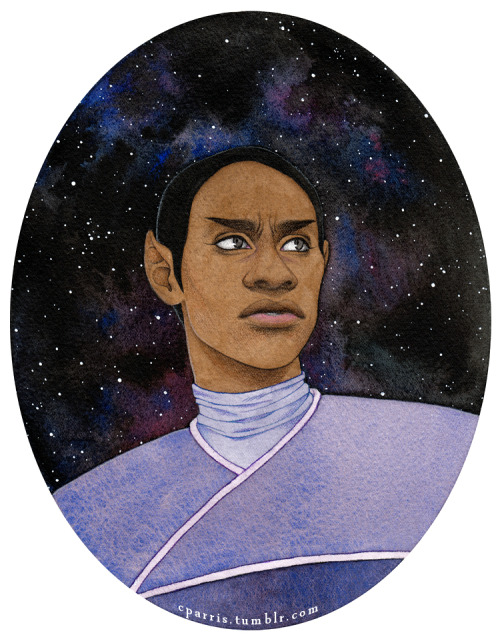 cparris:Tuvok, I cannot stop drawing your beautiful face.This time with work-in-progress photos AND 