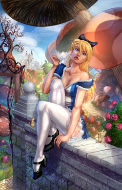 exotication:  Wonderland 39 Cover C by vest