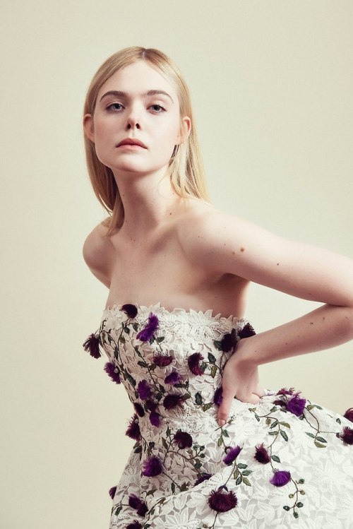 ▫Elle Fanning ▫Harper&rsquo;s Bazaar Sanchez &amp; Mongiello