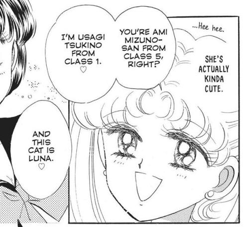 frida&ndash;y:usagi saying girls are cute in every medium of sailor moon, hell yea