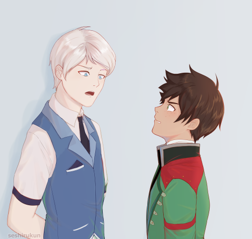 seshirukun:Hey, you two should meet