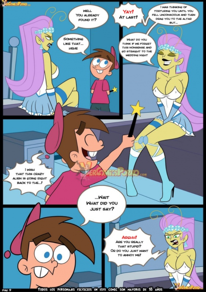 hentai-doujinshi-art:  Fairly odd parents doujinshi, Breaking the rules 4(A sexy