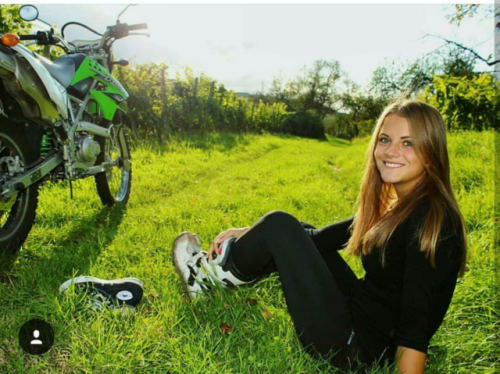 More kawi fun with the beautiful Jessi Instagram: @shortbikergirl