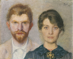 Theeohsees:  Double Portrait Of Marie And P.s. Krøyer1890It Was Their Honeymoon