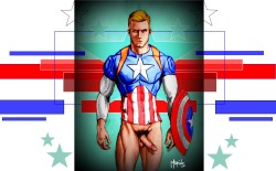 artbymauricio:  Captain America