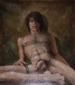 gayeroticartarchive:  art by John Blackburn 