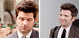 kingwolfhard:Ben Wyatt + looking into the camera