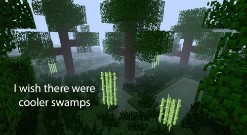 submitted by @cheese-but-even-better- I wish there were cooler swamps