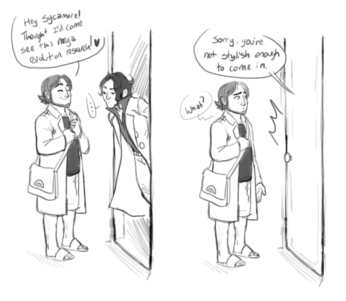 damnitfeelsgoodtobeafangirl: More Professor doodles based off stupid conversations between me and Ca