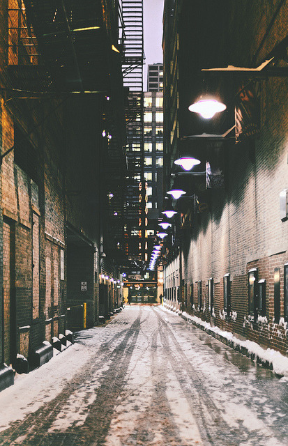 brutalgeneration:  Down the Alley by vonderauvisuals on Flickr. 