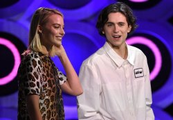 timotheetea:  Timothée Chalamet and Margot Robbie - Independent Spirit Awards