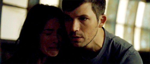 Can we just stop and talk about this scene for a moment? About the way she reaches for his face and 