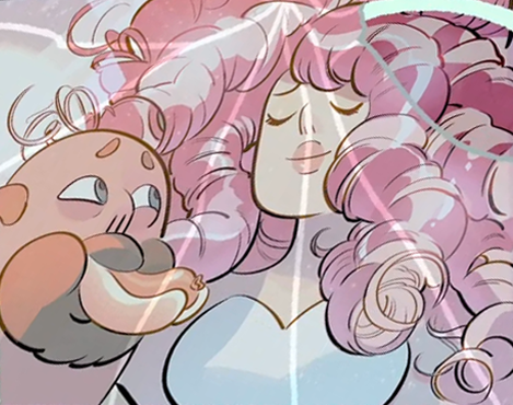 oreides:  i like how everyone thought rose was gonna be like. small and chubby like amethyst and then its like NAH YALL ROSE IS HUGE SHE TOWERS OVER GREG   LIKE IM P SURE THIS ANGLE IS JUST GREG TRYING TO GET HER IN THE PHOTO TOO so she’s like what