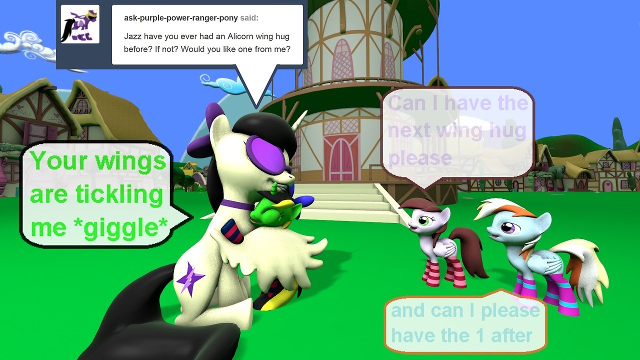ask-the-out-buck-pony:Asked by @ask-purple-power-ranger-pony / Firewheelz Guests@rdashi29 /