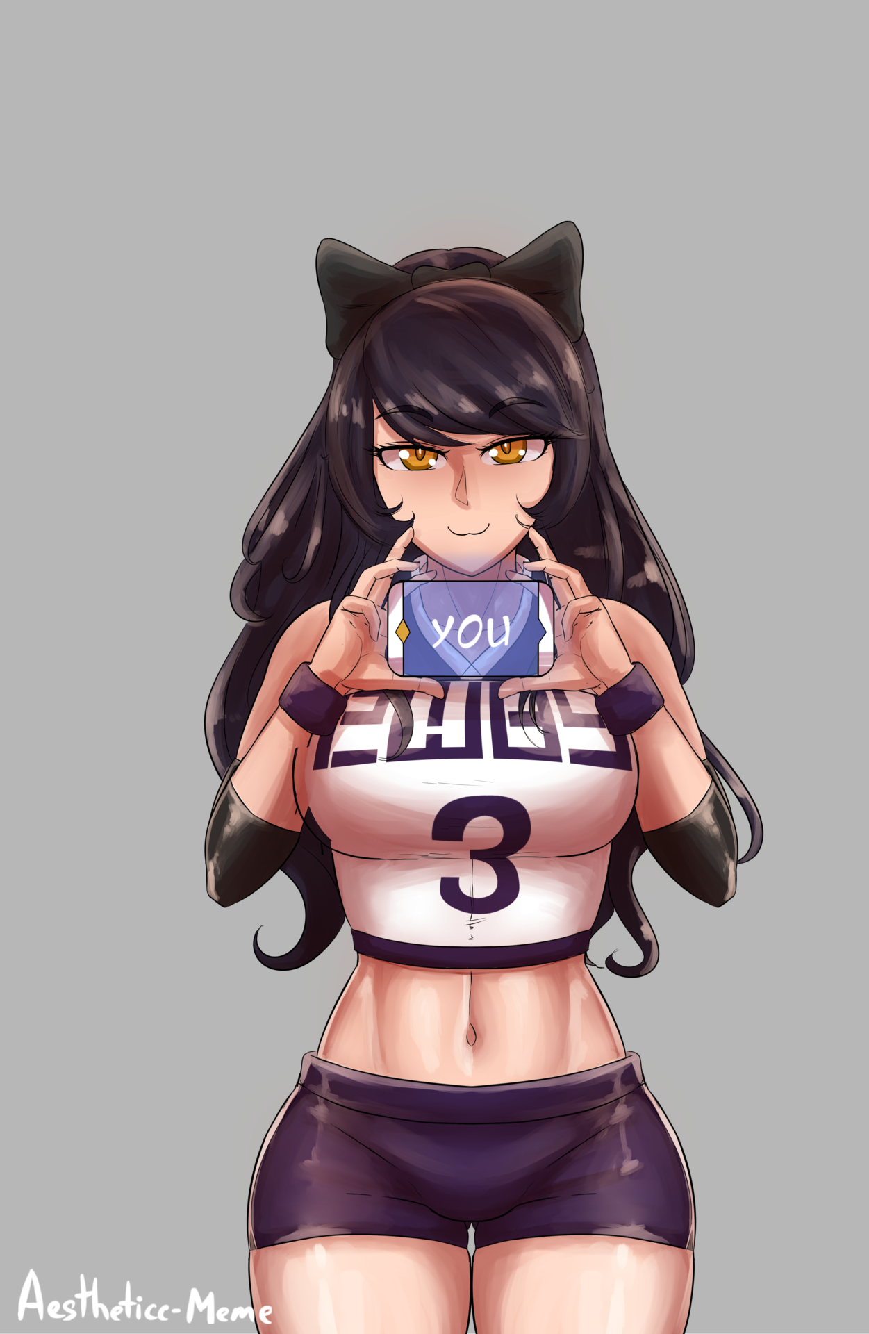 aestheticc-meme:  Team RWBY gym clothes. Forgot to post these today so sorry for