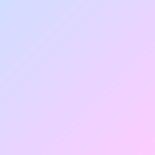 Periwinkle Mauve (#d1dcfe to #fbccfe)