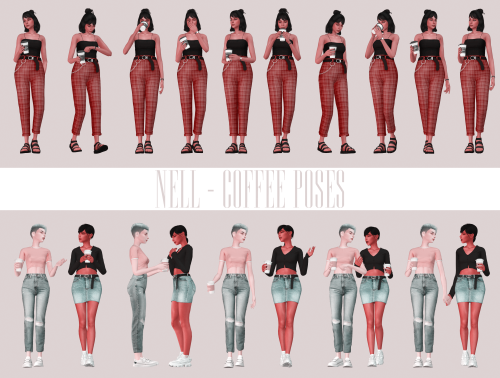 Coffee Poses (+ Coffee Acc)Coffee PosesENG:10 single poses and 5 couple poses“all in one&rdquo